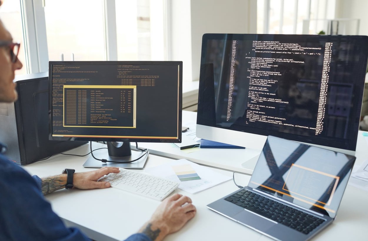 css code laptop